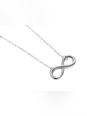 Infinity Style Stainless Steel Necklace